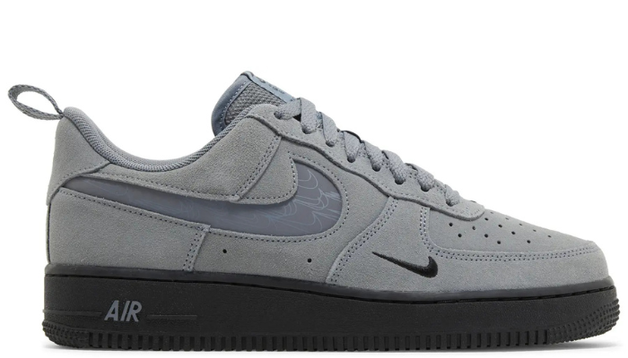 Nike Air Force 1 '07 LV8 'Reflective Swoosh - Cool Grey'
