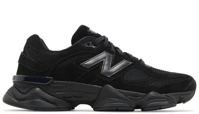 New Balance 9060 'Triple Black Suede'(Unisex)