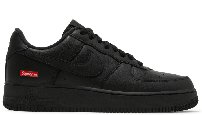 Nike Supreme x Air Force 1 Low 'Box Logo - Black' (Unisex)