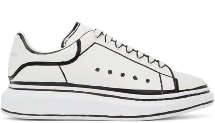 Alexander McQueen Black&Outline Oversized (Unisex)